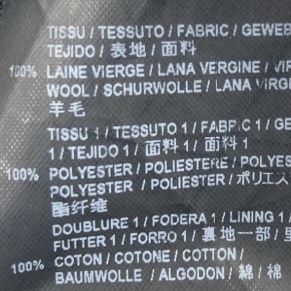 [YSL] Yves Saint Laurent Black Tuxedo Dress Straight Leg Pants Womens EU 40/US 8 - Picture 14 of 16